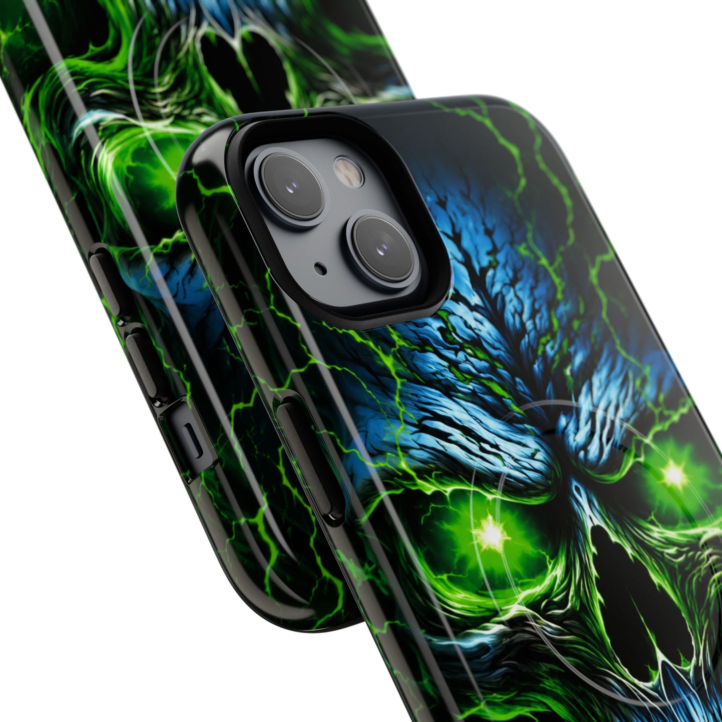 Coque magnétique robuste NecroVolt™ pour iPhone