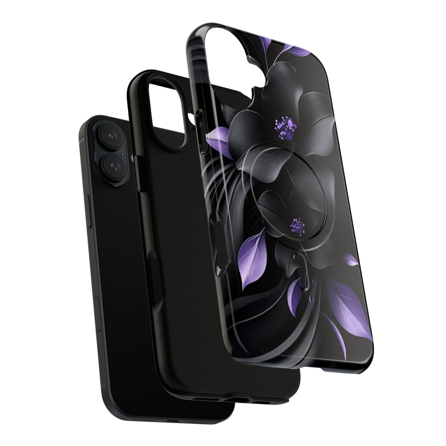 Midnight Lavender™ Tough Magnetic Case for iPhone | MagSafe Compatible Protective Case