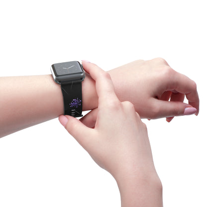 Midnight Lavender™ Apple Watch Band | Premium Faux Leather Strap