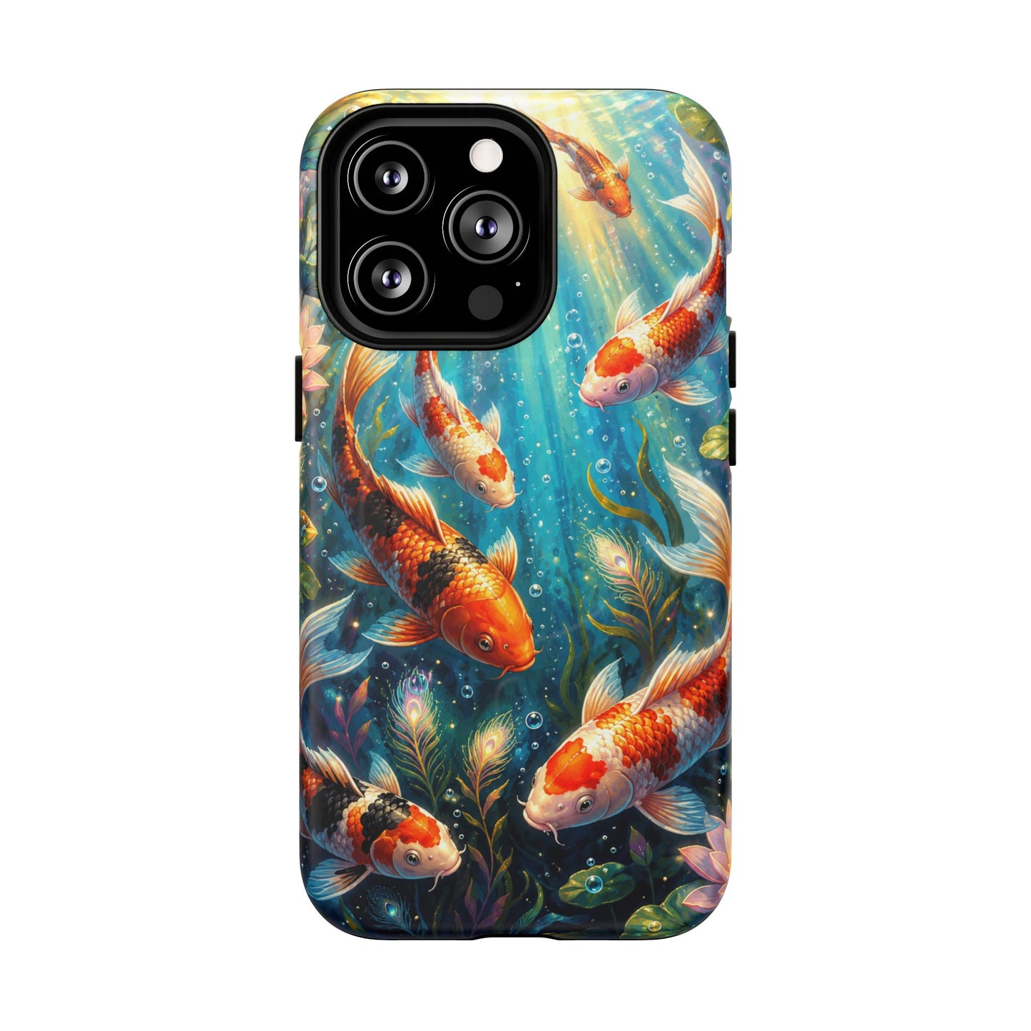 Koi Serenity™ Tough Magnetic Case for iPhone (MagSafe Compatible)