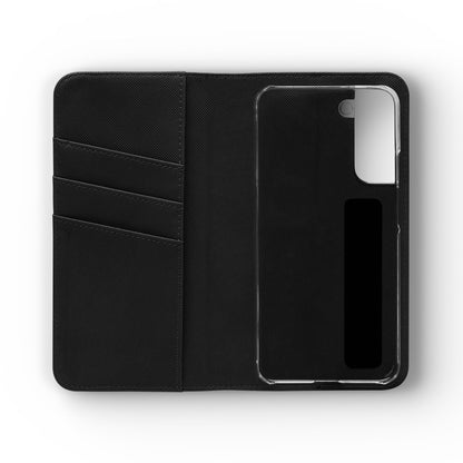 Midnight Lavender™ Flip Case for Samsung Galaxy | Premium Vegan Leather Wallet Case
