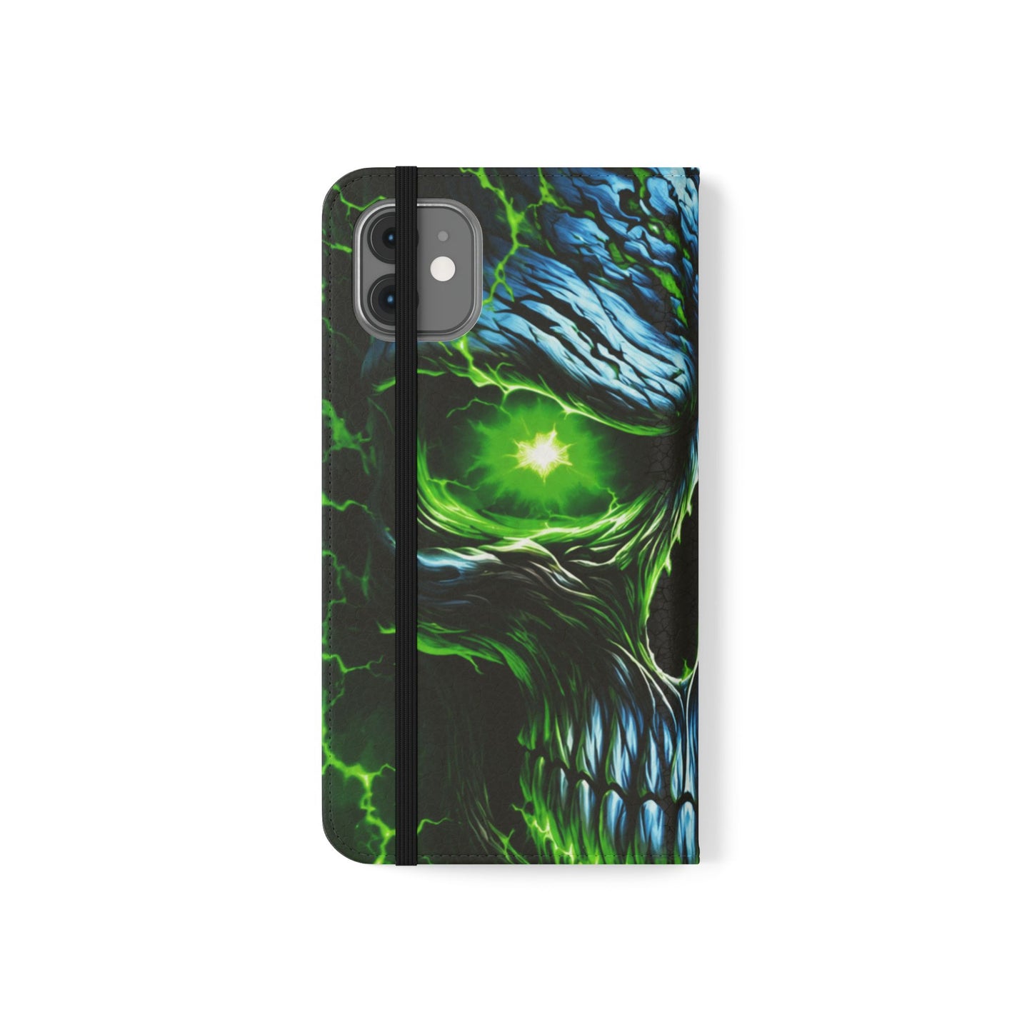 NecroVolt™ Flip Wallet Case for iPhone