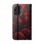 Cardinal's Promise™ Personalized Memorial Flip Wallet Case for iPhone 11-17 Series