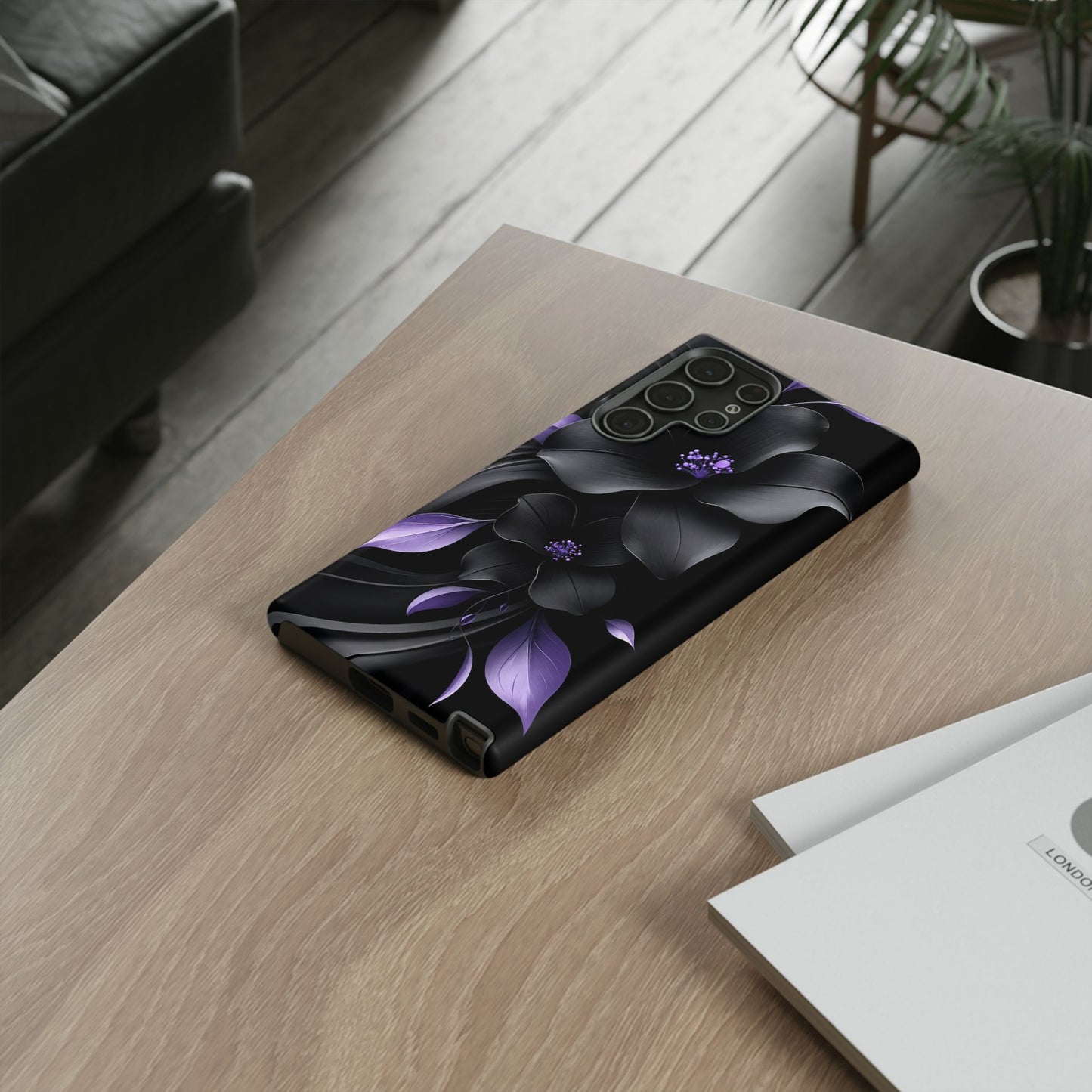 Midnight Lavender™ Tough Case for Samsung Galaxy | Dual-Layer Protective Case