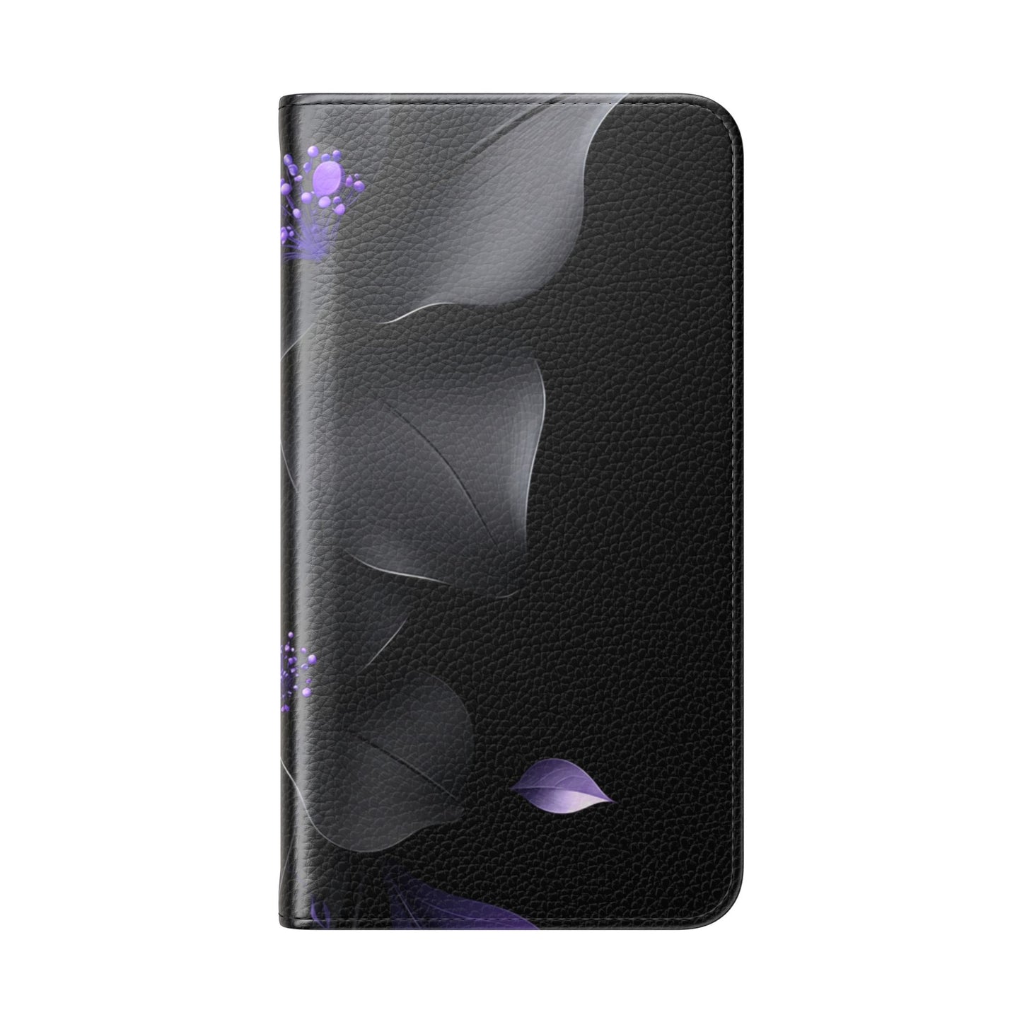 Midnight Lavender™ Flip Case for Samsung Galaxy | Premium Vegan Leather Wallet Case