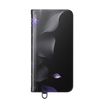Midnight Lavender™ Flip Case for Samsung Galaxy | Premium Vegan Leather Wallet Case