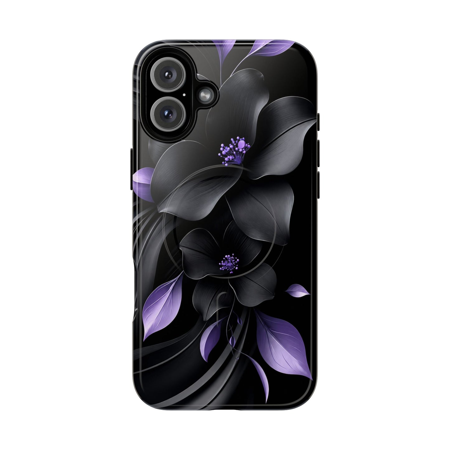 Midnight Lavender™ Tough Magnetic Case for iPhone | MagSafe Compatible Protective Case