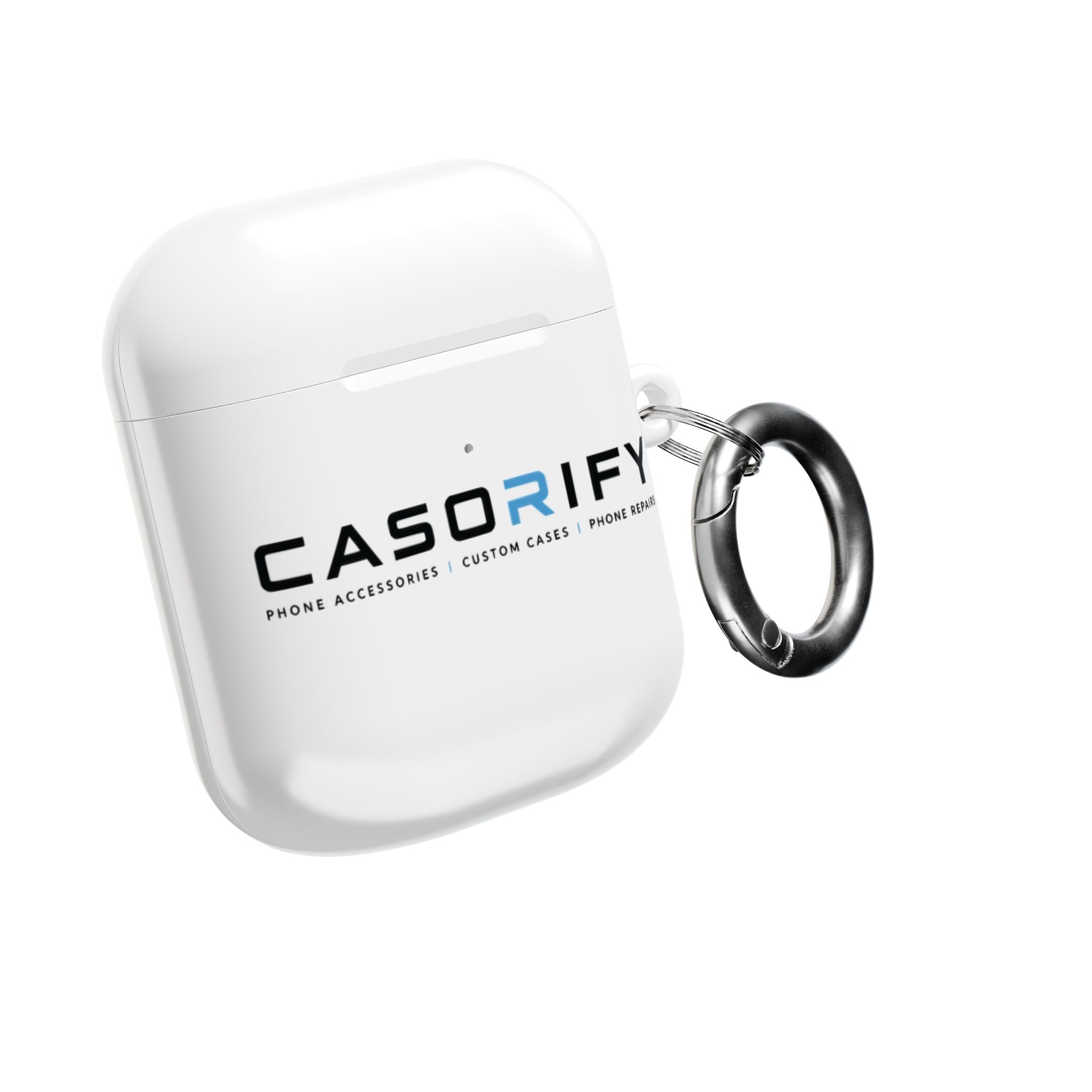 Casorify® Premium AirPods Protective Case with Carabiner