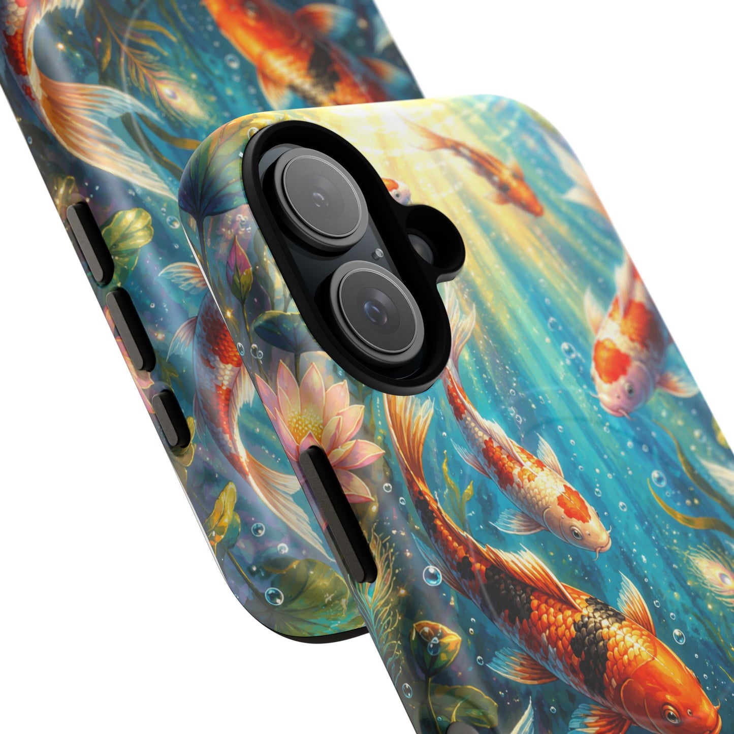 Koi Serenity™ Tough Magnetic Case for iPhone (MagSafe Compatible)