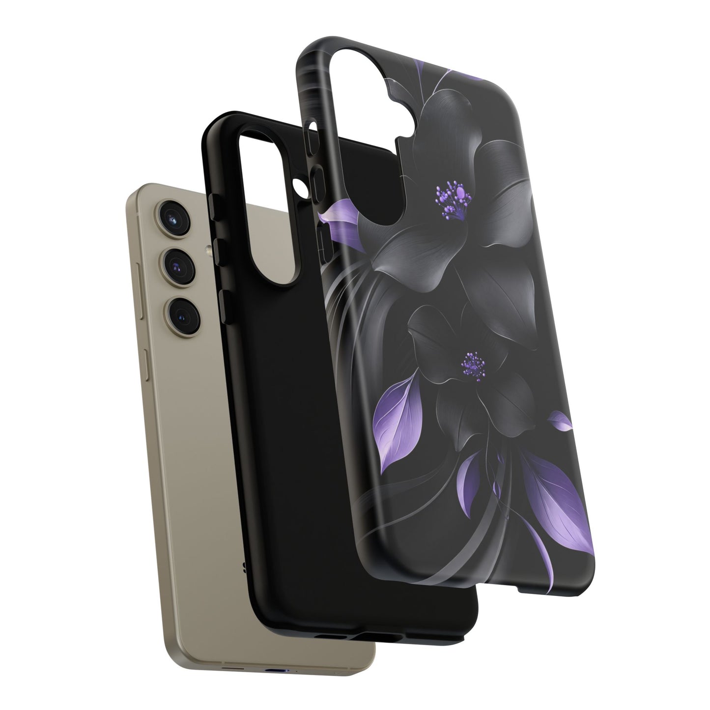 Midnight Lavender™ Tough Case for Samsung Galaxy | Dual-Layer Protective Case