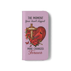 Cardinal's Promise™ Personalized Memorial Flip Wallet Case for iPhone 11-17 Series