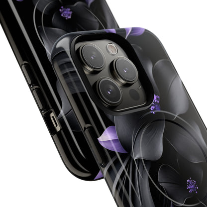 Midnight Lavender™ Tough Magnetic Case for iPhone | MagSafe Compatible Protective Case