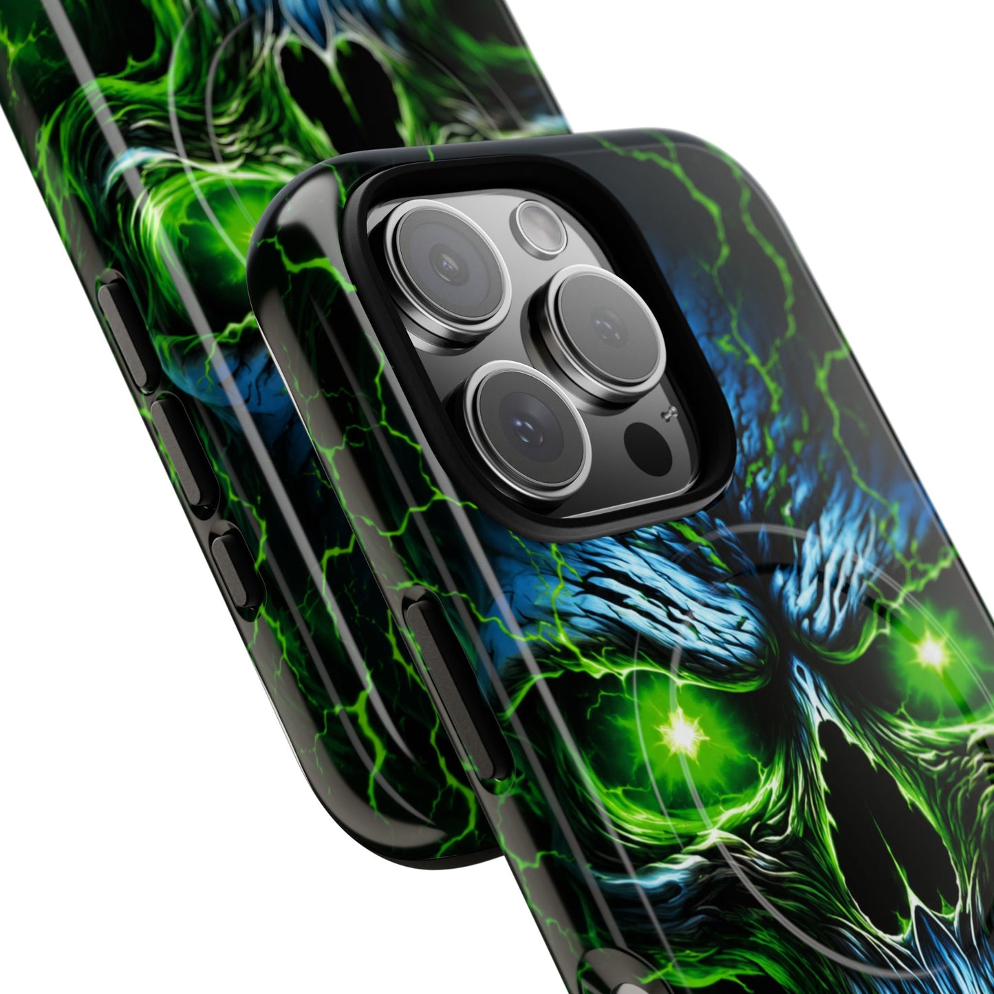 Coque magnétique robuste NecroVolt™ pour iPhone