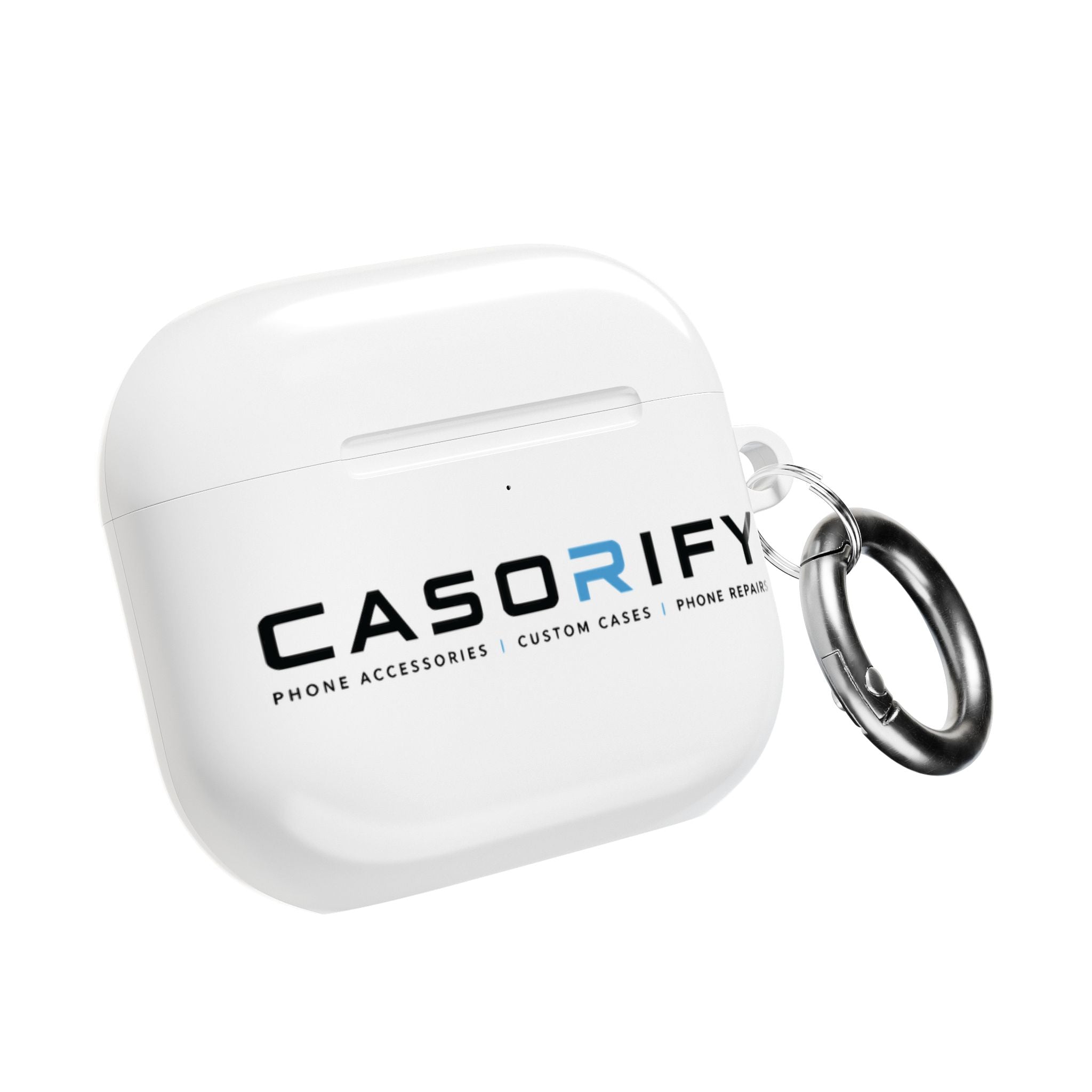Casorify® Premium AirPods Protective Case with Carabiner | Gloss Finish