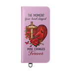 Cardinal's Promise Personalized Memorial Flip Wallet Case for Samsung Galaxy S Series
