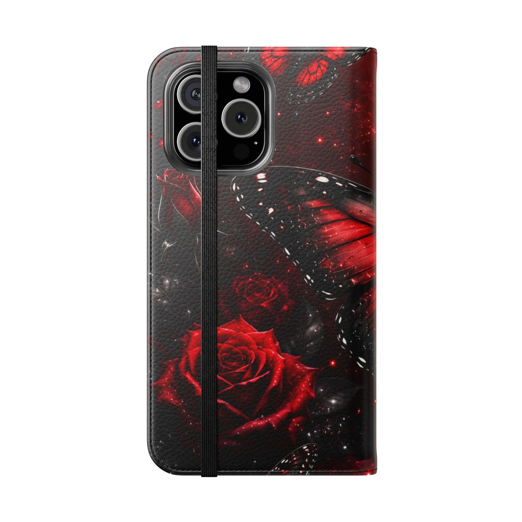 Crimson Metamorphosis™ Flip Wallet Case for iPhone