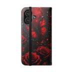 Cardinal's Promise Personalized Memorial Flip Wallet Case for iPhone 11-17 Series