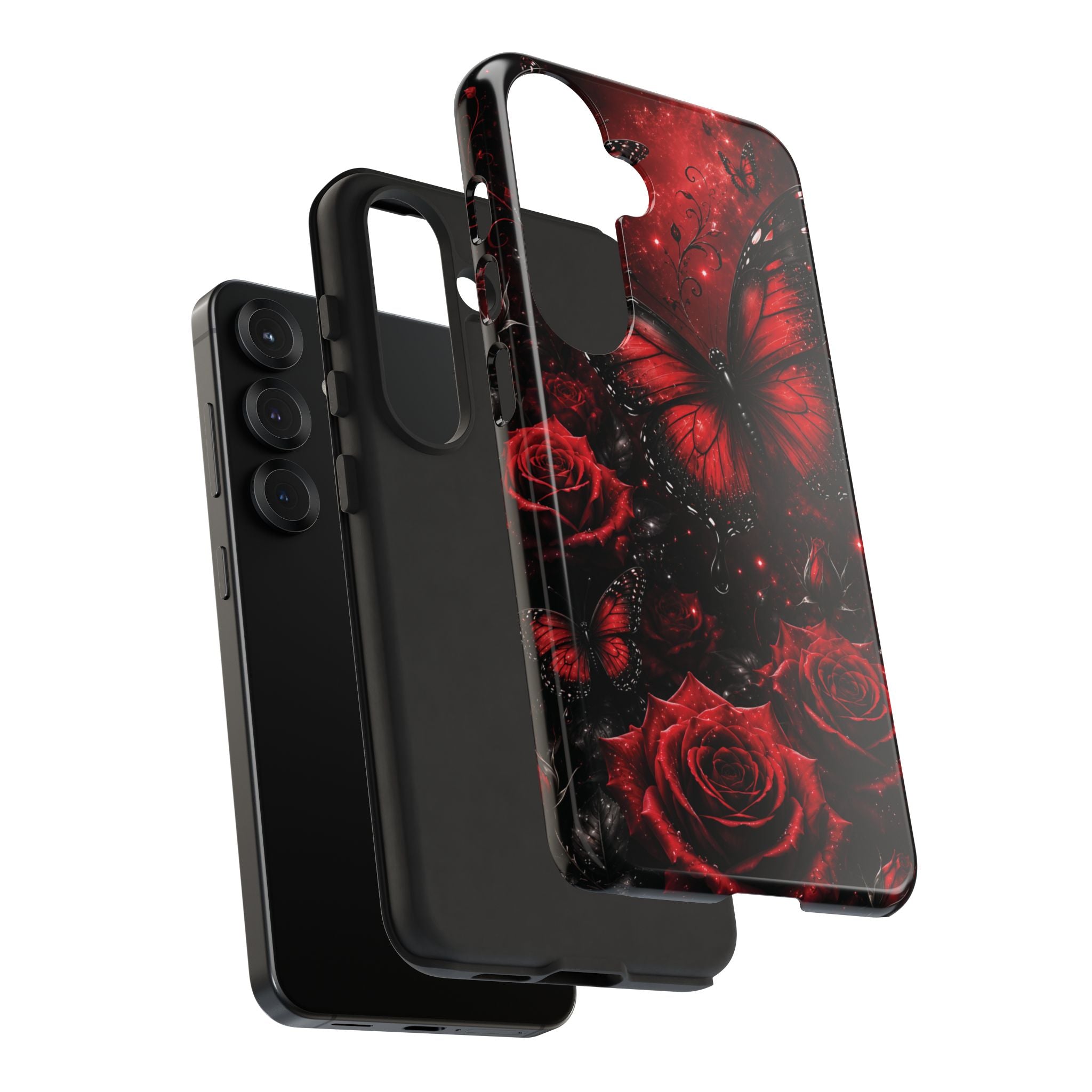 Crimson Metamorphosis™ Tough Case for Samsung Galaxy S20-S26 Series